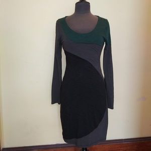 Graphic Color Block Dress